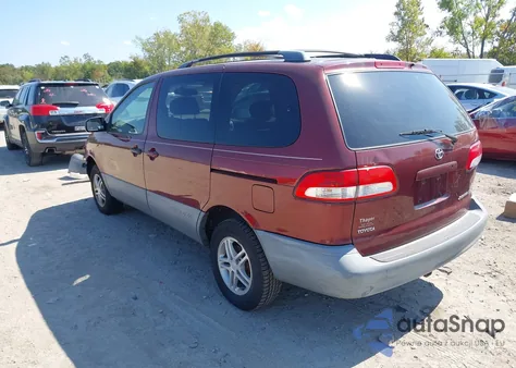 2001 Toyota Sienna Le from USA, damaged, VIN 4T3ZF13C31U327930